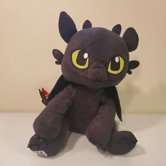 Build A Bear TOOTHLESS Dreamworks How To Train Your Dragon 14" Stuffed Plush BAB - Picture 1 of 9